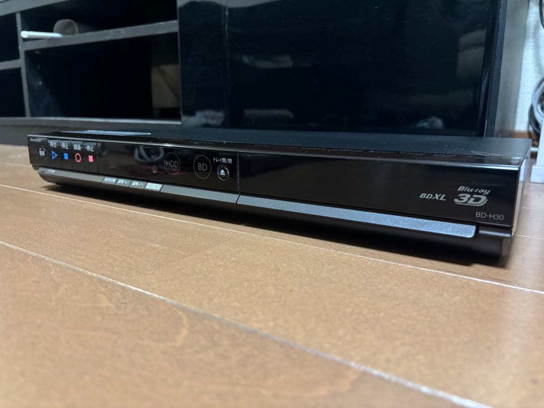 週末値下げ【動作OK】SHARP ブルーレイレコーダー BD-H30