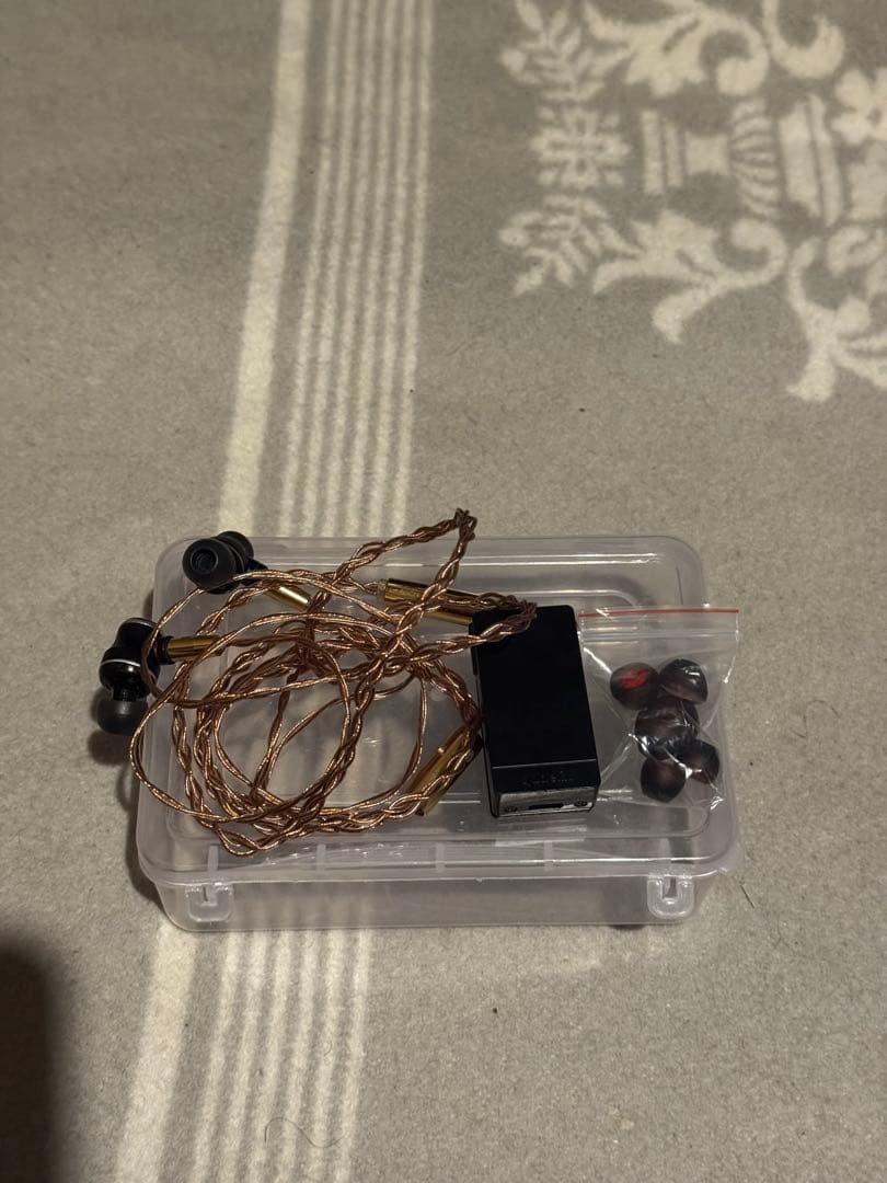 イヤホン Jvc Fw01 + qudelix 5k dac/amp + cu cable