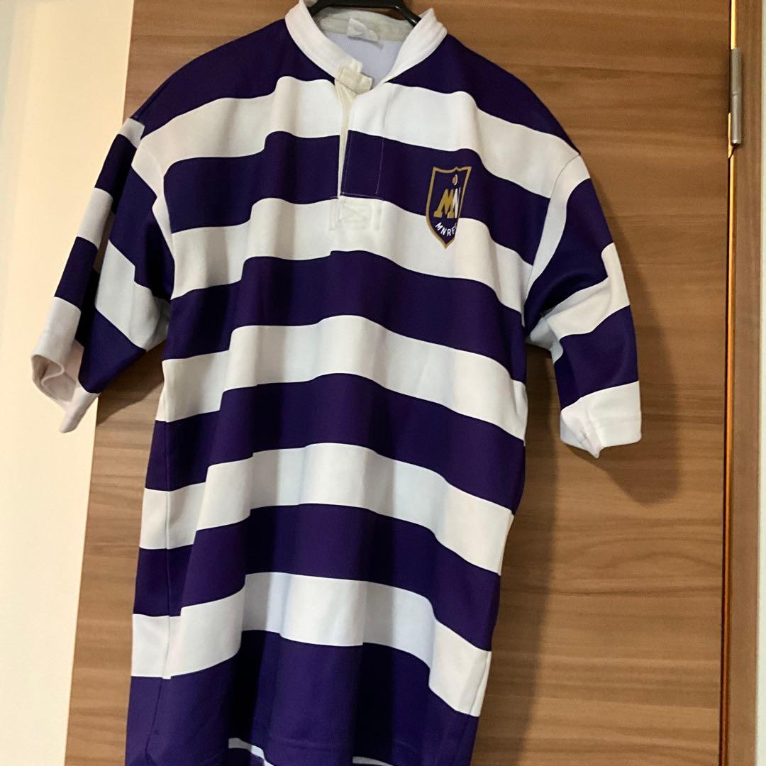 Mizuno 明治大学附属高校　ラグビー　紫紺ジャージ　背番号2
