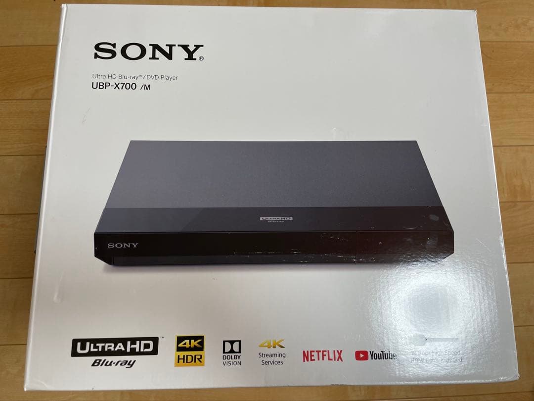 SONY ブルーレイプレーヤー UBP-X700