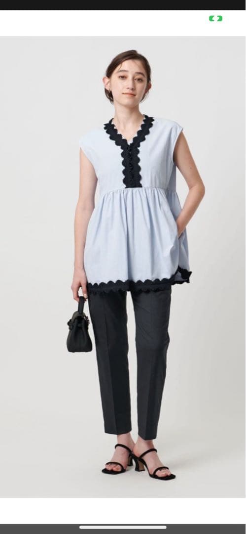 maa新品タグタックプリーツフリルウォッシャブルUNITEDARROWS