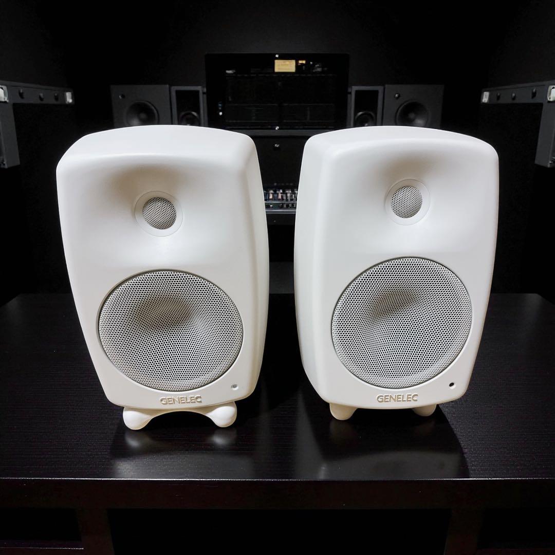 GENELEC G THREE ペア アクティブスピーカー RAW 超美品