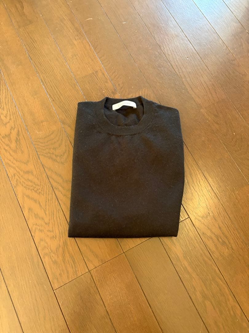 クルチアーシルク カシミア ニット ブラック サイズ44 Cruciani