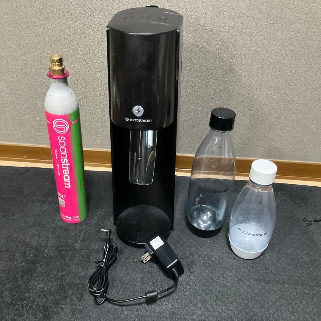 【ひろきん様】sodastream E-TERRA ブラック 炭酸水メーカー