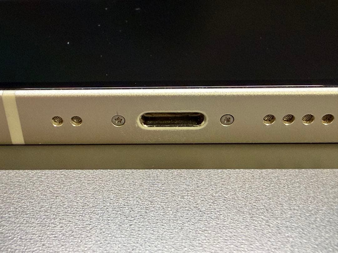 iPhone 13 mini 本体 中古 スターライト バッテリー最大容量78％