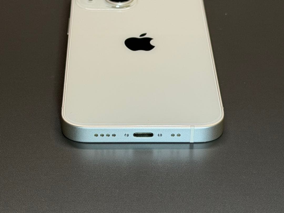 iPhone 13 mini 本体 中古 スターライト バッテリー最大容量78％