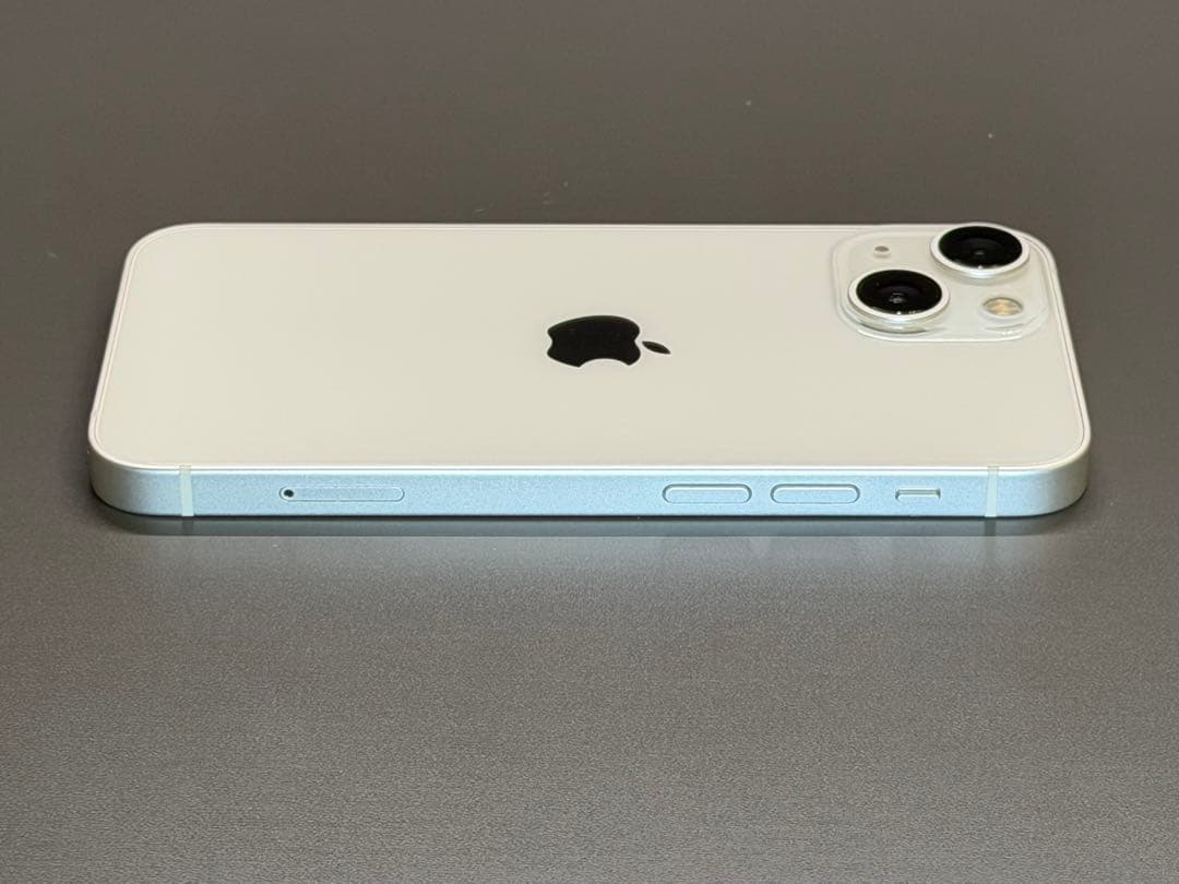 iPhone 13 mini 本体 中古 スターライト バッテリー最大容量78％