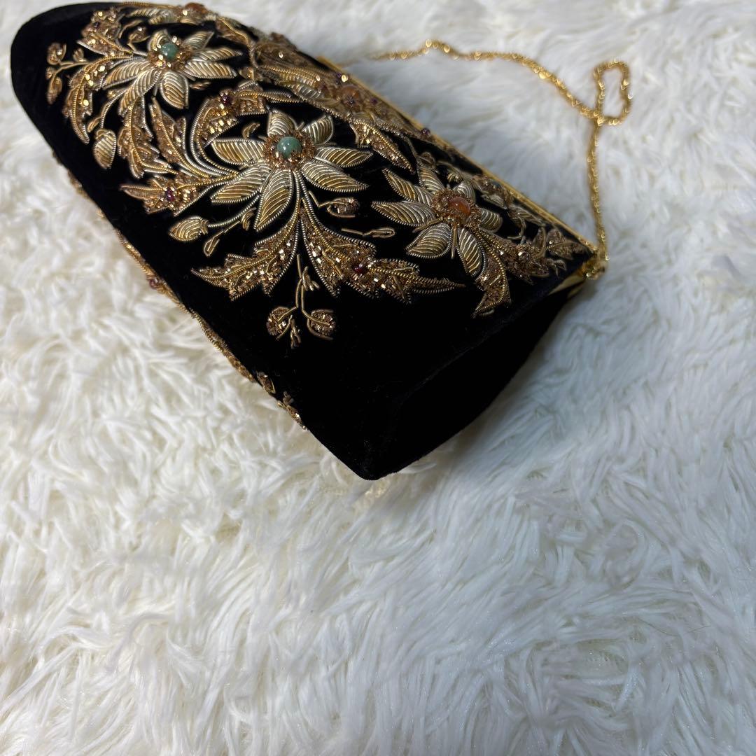 LUMY はしもと ルミー ビーズバッグ パーティーバッグ　箱付き