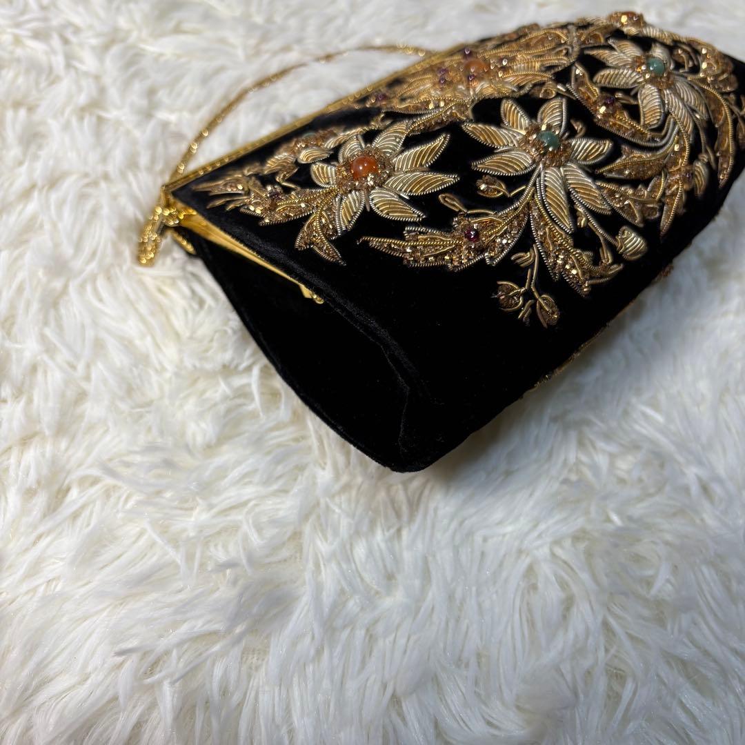 LUMY はしもと ルミー ビーズバッグ パーティーバッグ　箱付き