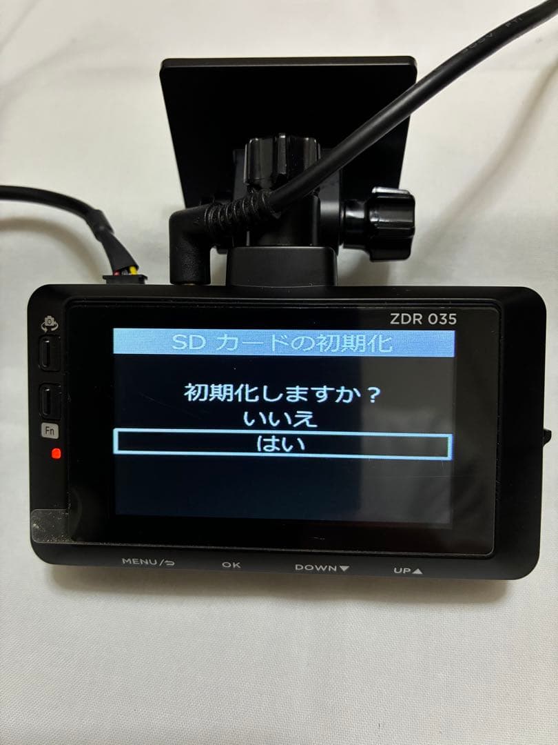 ★美品★ コムテック ZDR 035 ドライブレコーダー 前後2カメラ(36)