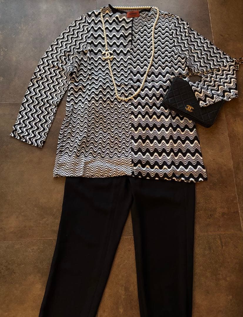 MISSONI ミッソーニ　チュニック(ワンピースとしても可能) シルク混