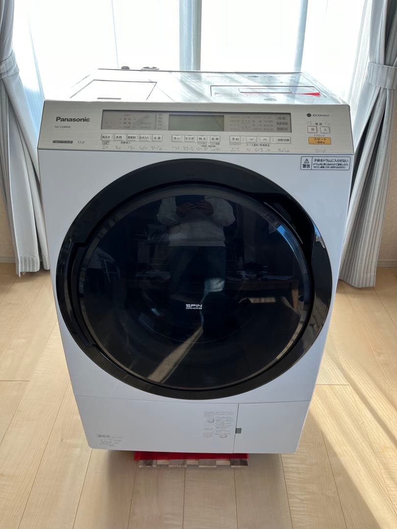 ヒートポンプ分解清掃済！Panasonicドラム式洗濯機洗濯11kg/乾燥6kg