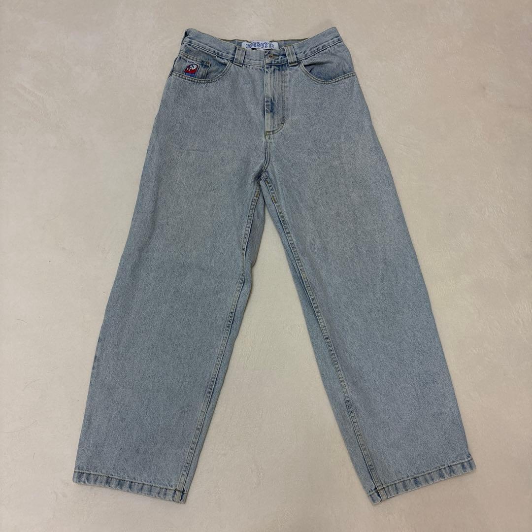 ポーラースケートデニムBig Boyライトブルー