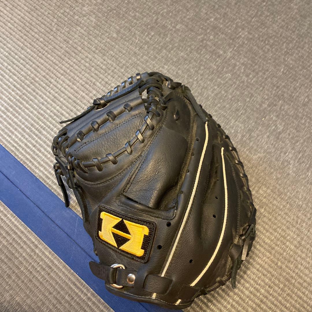 ハイゴールドキャッチャーミット 黒