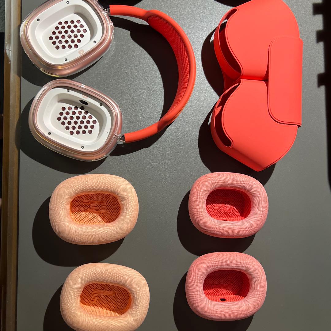 【せんニャン】AirPods MAX本体(ピンク)付属品多数