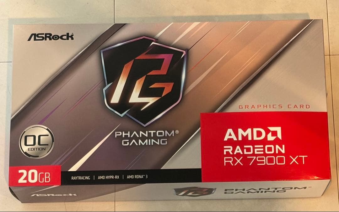 【新品未使用】ASRock ASRock Radeon RX 7900XT