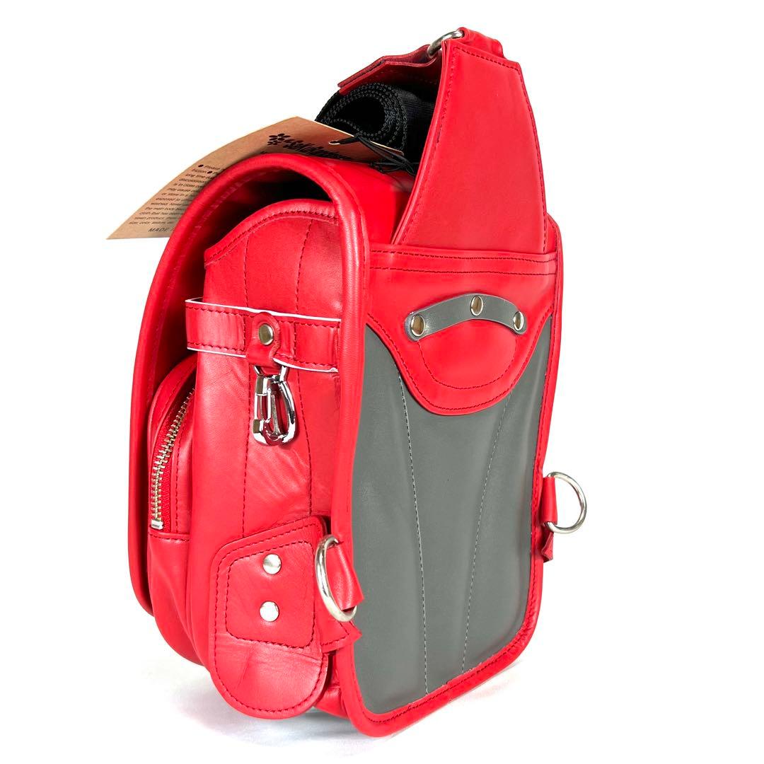 サクランドセル ランドセル型スリングバッグPremier（カラー：レッド）1個