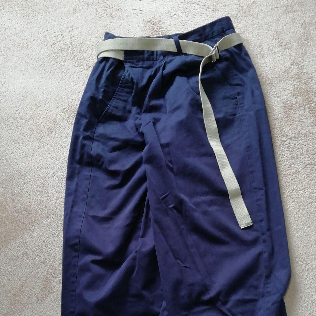 メゾンエウレカ　リメイクチノパン　ネイビー