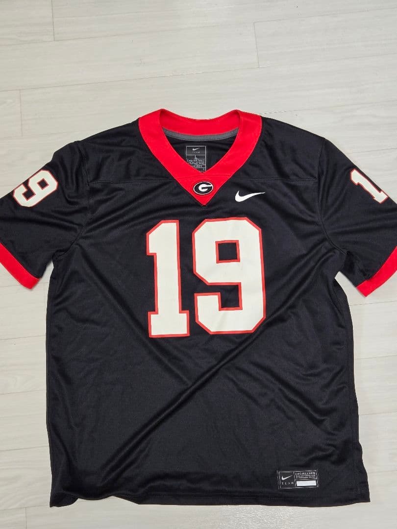 UGA ブルドックス アメリカンフットボール ユニフォーム 19 Bowers