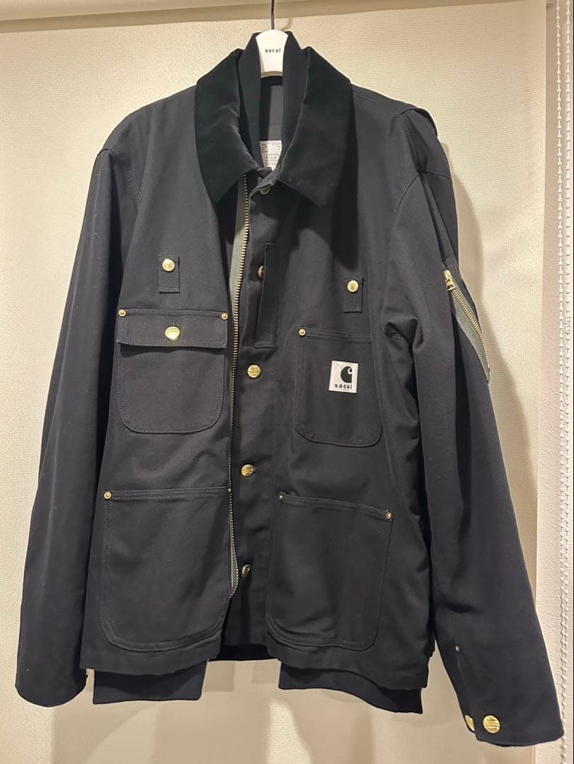 ジャケット・アウター sacai x Carhartt WIP Canvas x MA-1 size3