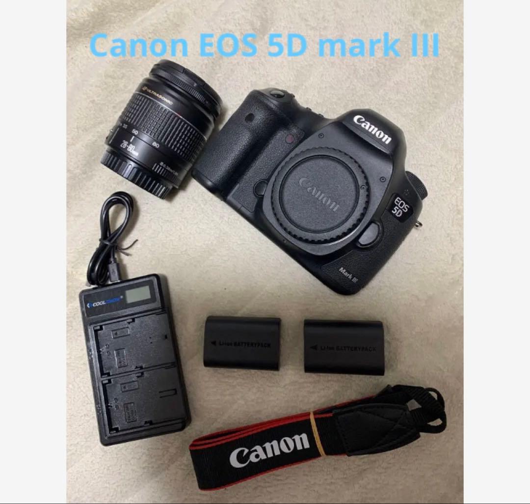 デジタル一眼レフカメラ/Canon EOS 5D MarkIIIレンズセット