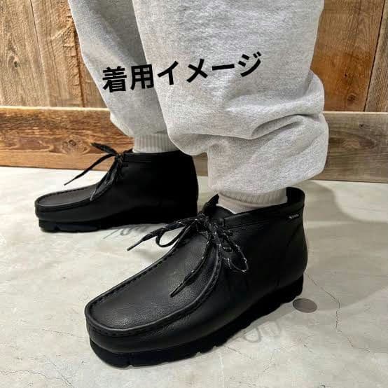 靴 Clarks Wallabee BT GTX Black