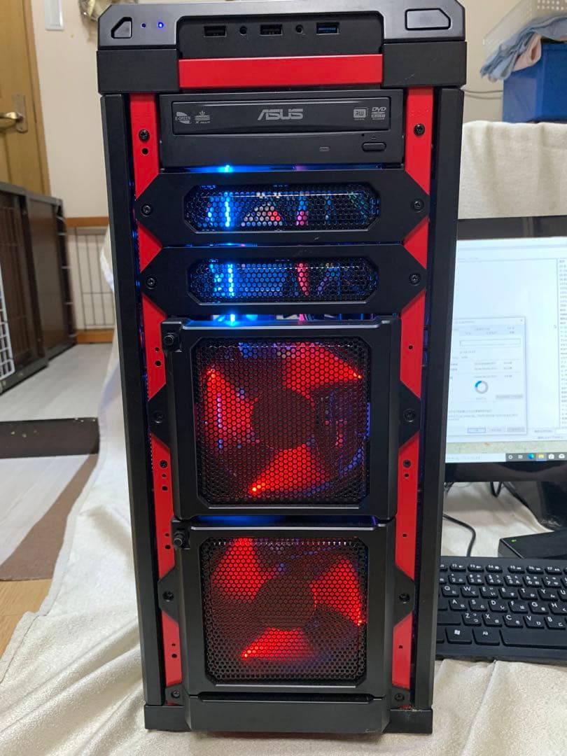 自作　SSD120GB inTel-i7 DELL23モニターDELL23インチ