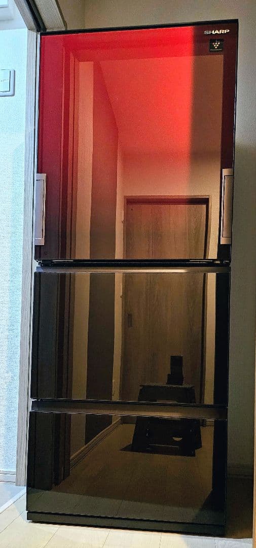【SHARPミラー型冷蔵庫】