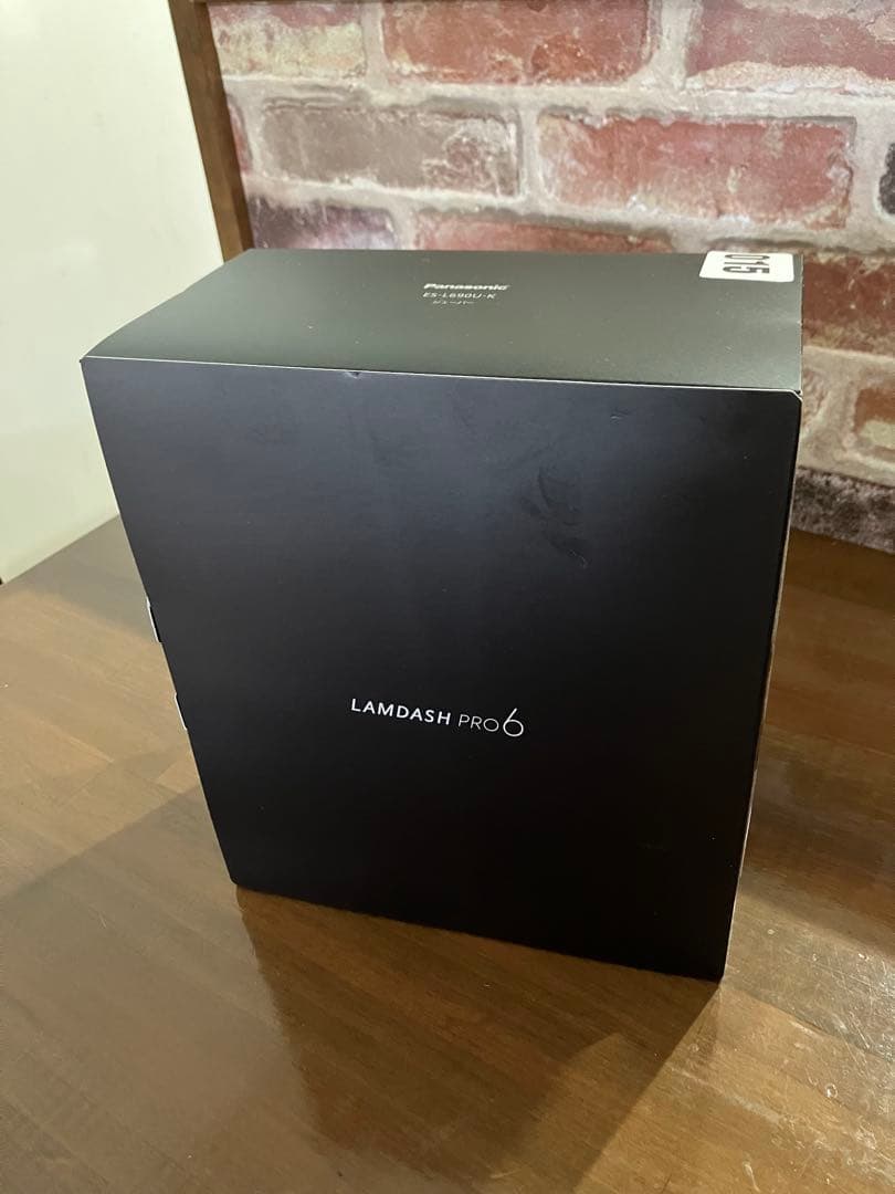 【新品保証付】パナソニック ラムダッシュPRO6 黒