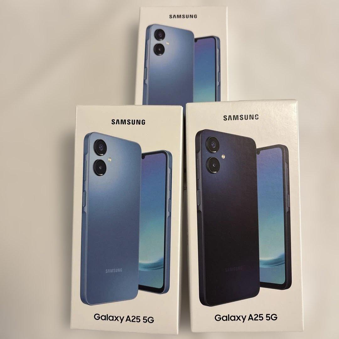 Samsung Galaxy A25 5G 本体 3台セット