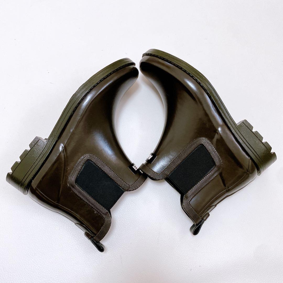 未使用 AIGLE エーグルカーヴィル2 レインブーツ 37 ブラウン