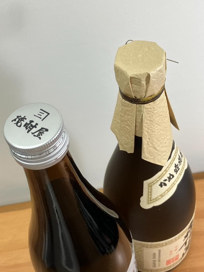 未開封　焼酎2本セット　芋　森伊蔵 25度　麦　兼八 25度　720ml