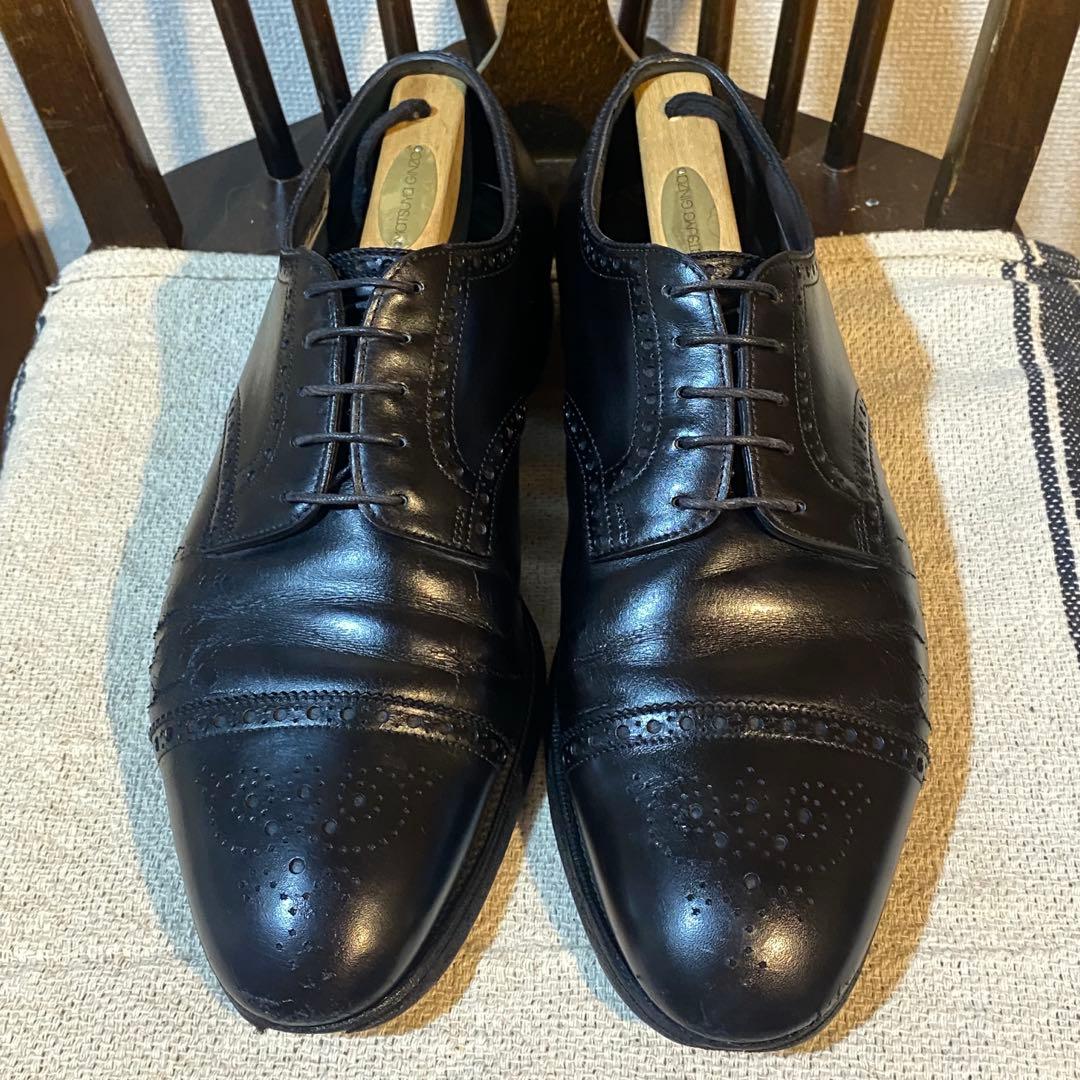 Edward Green エドワードグリーン セミブローグシューズ ブラック