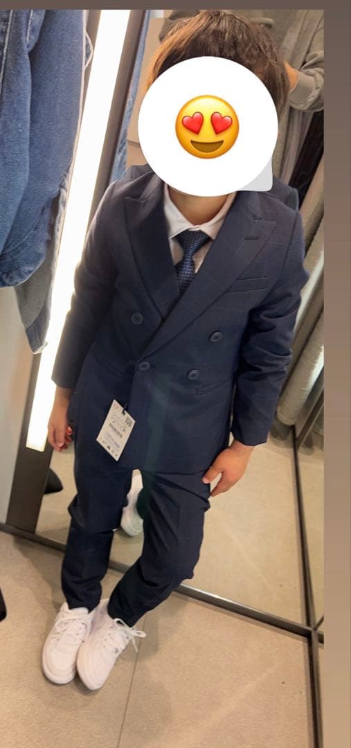 ZARA フォーマルスーツ一式　116cm 着用1回