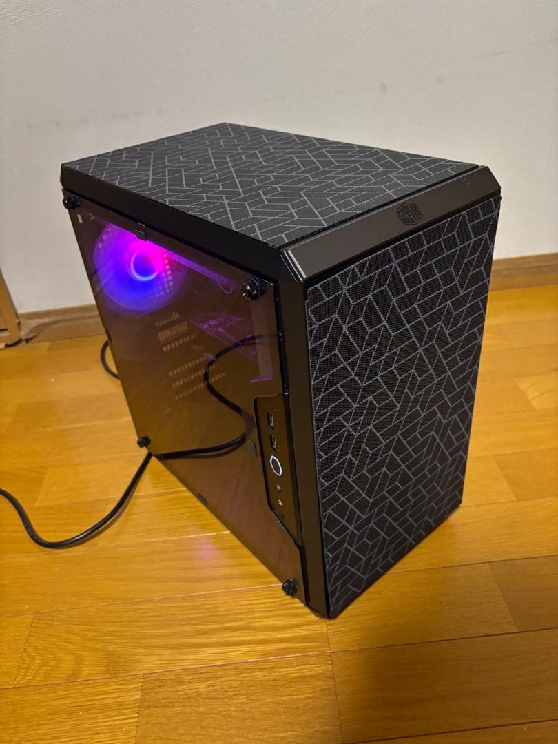 ほんのり光る！自作ライトゲーミングPC！i7 新品SSDで快適！