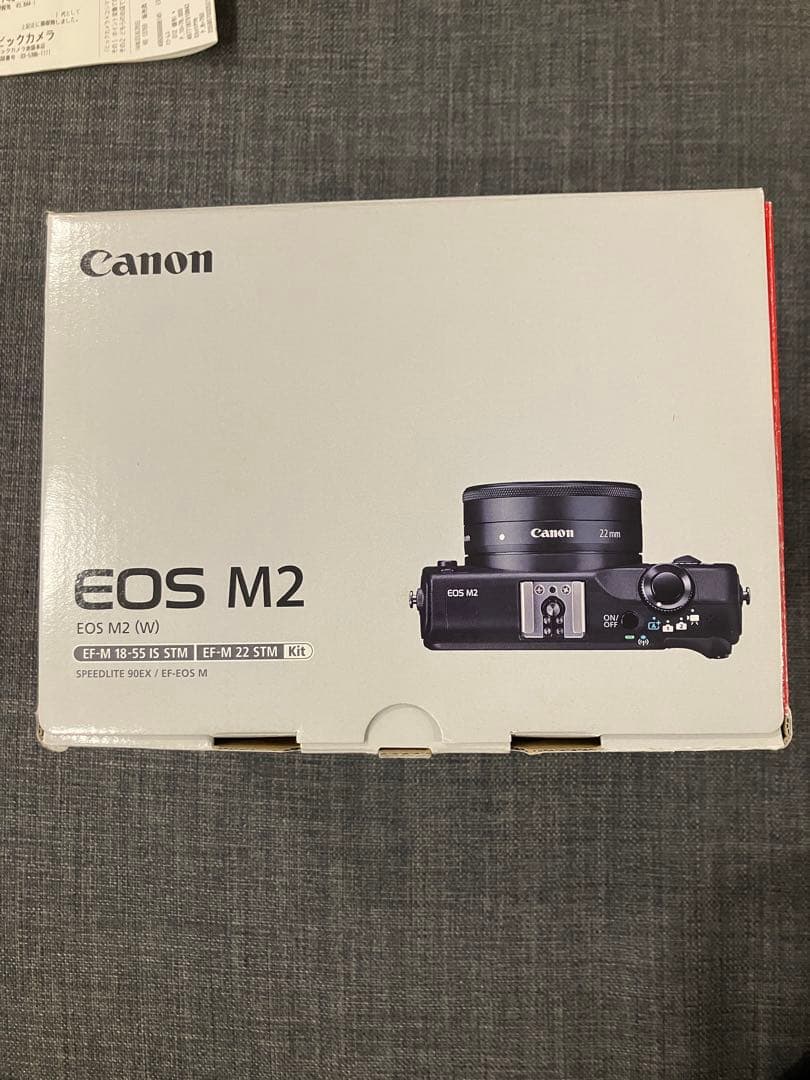 ひ*り様 Canon EOS M2 ダブルレンズキット 箱付き 美品