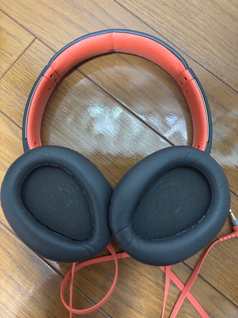 SONY 有線ヘッドホン ブラック/オレンジ MDR-ZX770D