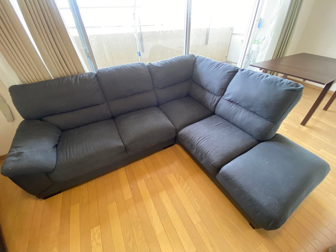 ニトリ　コーナーソファ　ウォール3KD