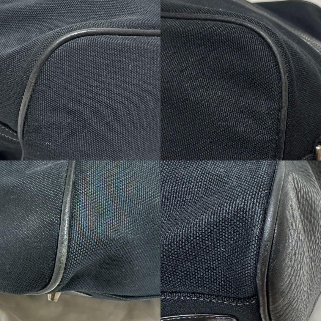 COACH コーチ　牛革　キャンバス　ボストンバック　旅行バック　2wayバック