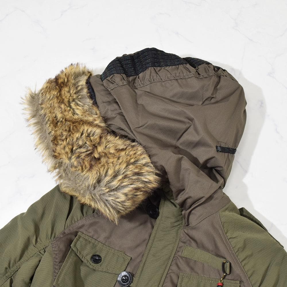 00s y2k archive DIESEL n-3b ミリタリーコート XS