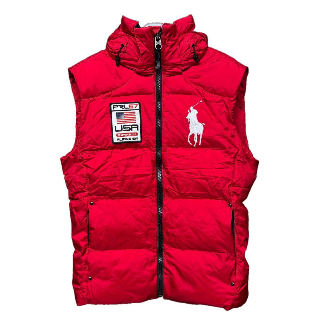 Polo by Ralph Lauren　ダウンベスト　フードあり　サイズM