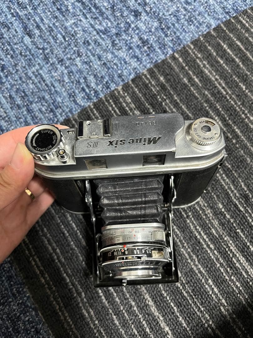 ズノー光学 Mine six ⅢS 蛇腹カメラ フィルムカメラ