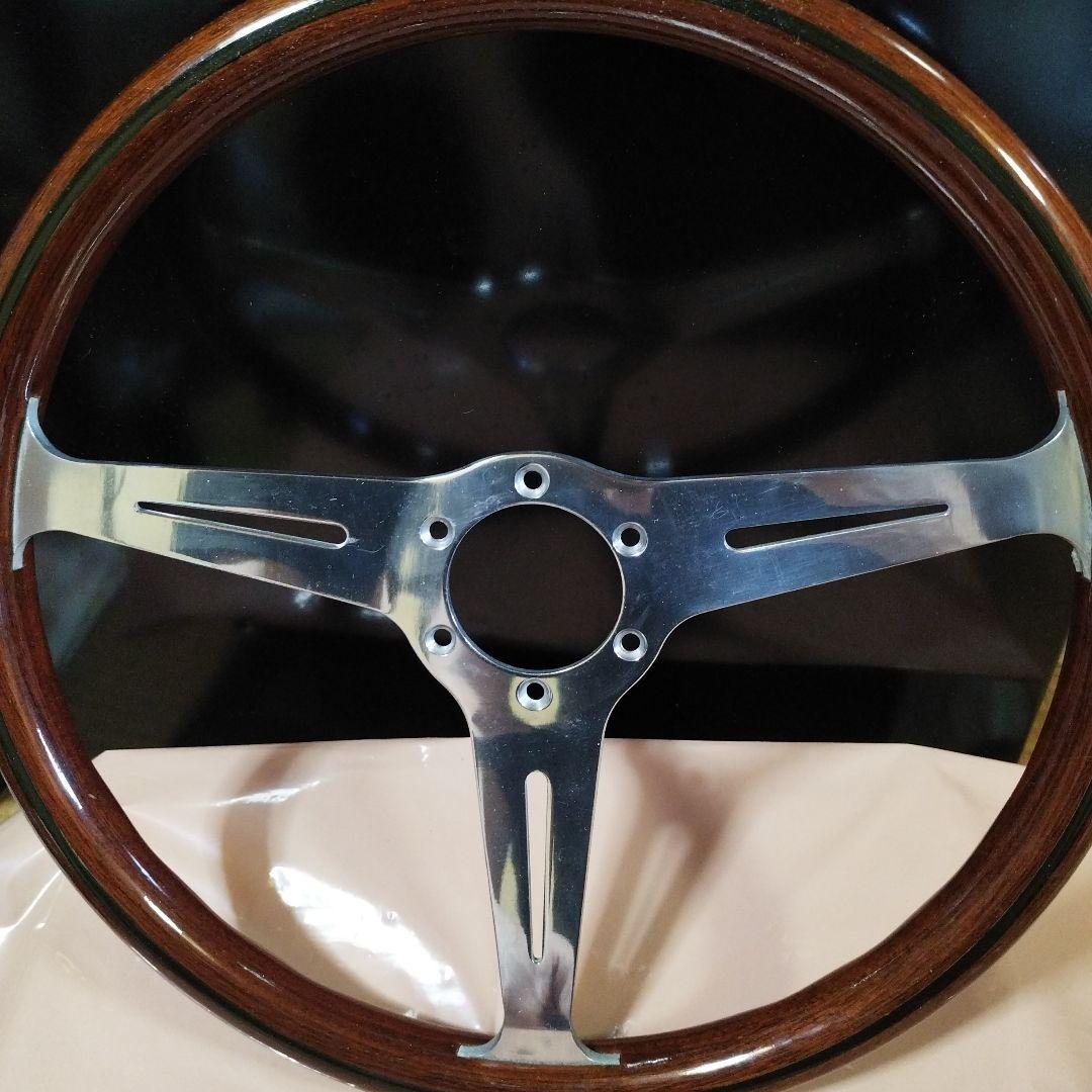 ウッドとメタルのステアリング