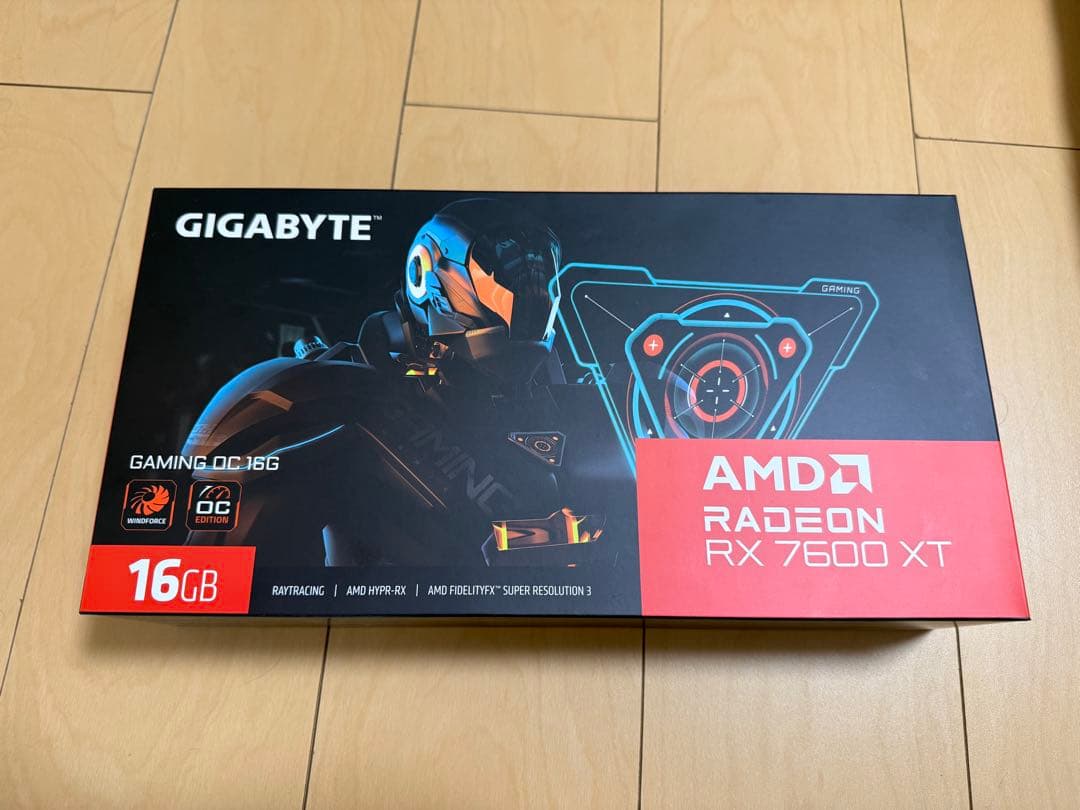 グラフィックボード・グラボ・ビデオカード GIGABYTE Radeon RX7600XT 16GB