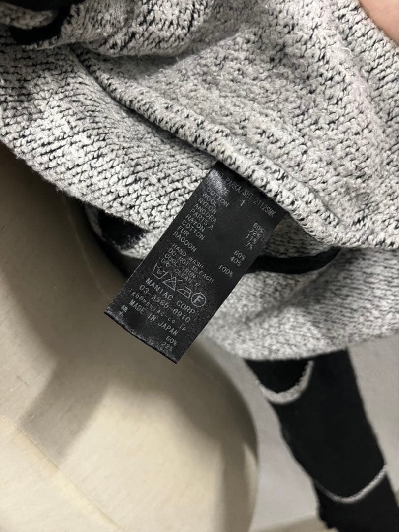 ジャケット・アウター lgb raccoon fur hoodie