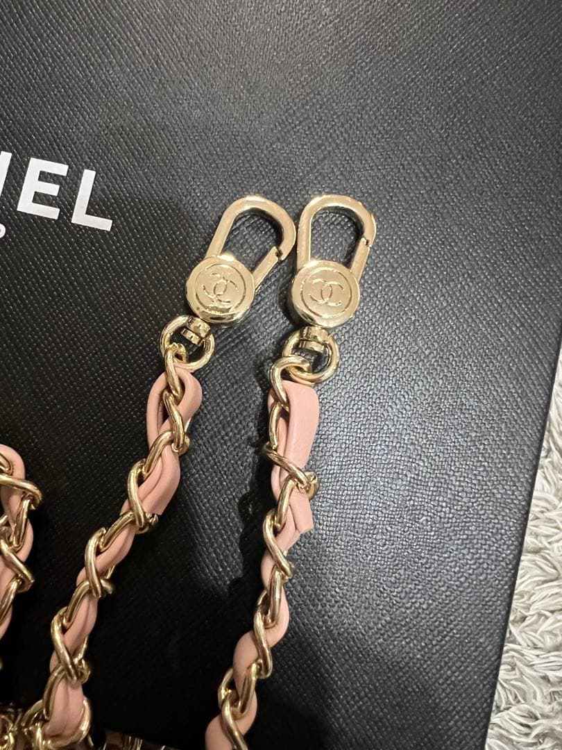 CHANELシャネル ノベルティ　ミニリュック　ピンク