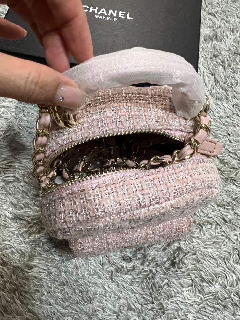 CHANELシャネル ノベルティ　ミニリュック　ピンク