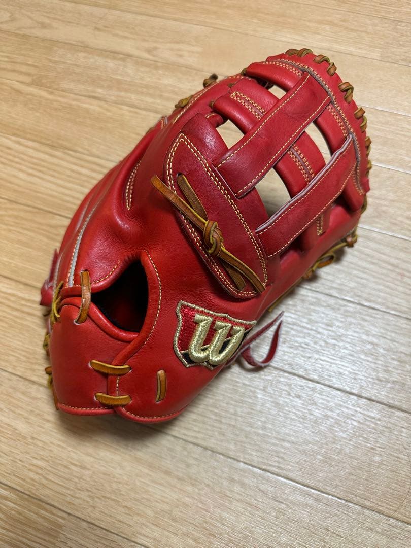 Wilson ウィルソン 軟式 ファーストミット　袋付き