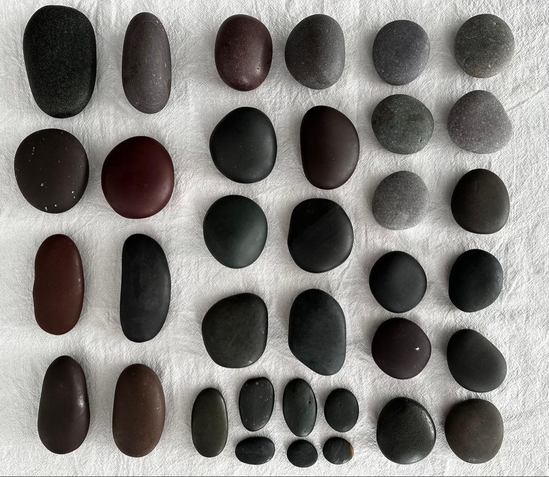 ホットストーン 玄武岩 35個 ラベンダーヒル アリゾナ