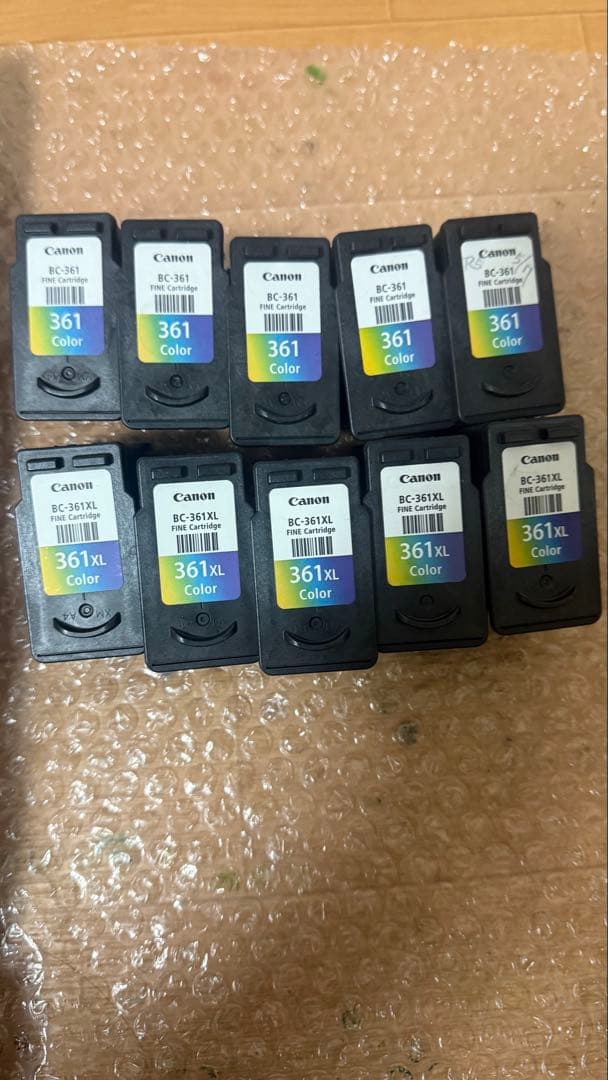 Canon 純正使用済みインクカートリッジ70個-3